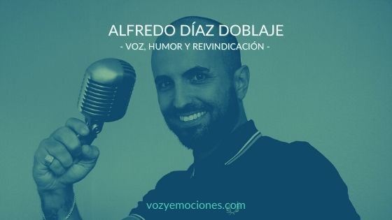 Alfredo Díaz Doblaje entrevista