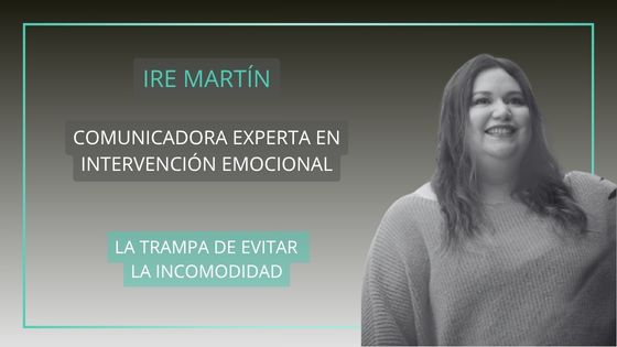 Ire Martín durante la entrevista sobre ruido mental, autoengaño y por qué entendernos no siempre basta para cambiar.